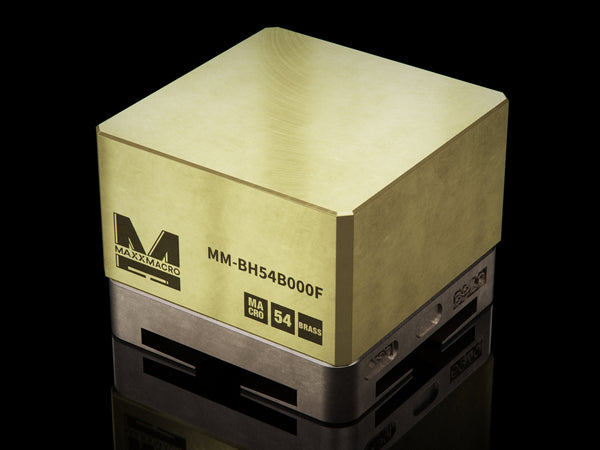 MaxxMacro (System 3R) 54 Brass Full Blank Electrode Holder 1