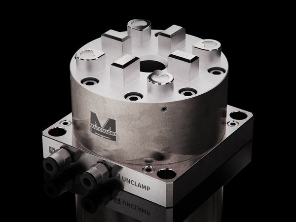 MaxxMacro (System 3R) 70 Pneumatic Chuck 6001030 with Mounting Plate WEDM 1