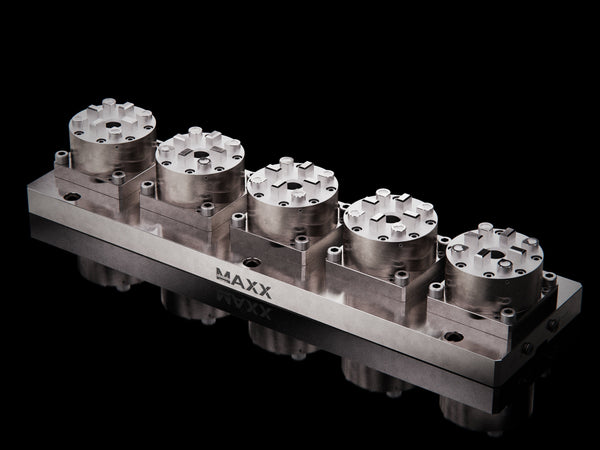 MaxxMacro (System 3R) 70 Multi 5 Pneumatic Chuck 6001030 Precision Rail 1