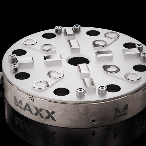 MaxxMagnum (System 3R) Pneumatic Chuck D150 Manual Short Drawbar Low Profile 1