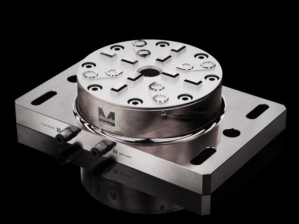 MaxxMagnum (System 3R) Pneumatic Chuck Manual Short Drawbar 680192 1