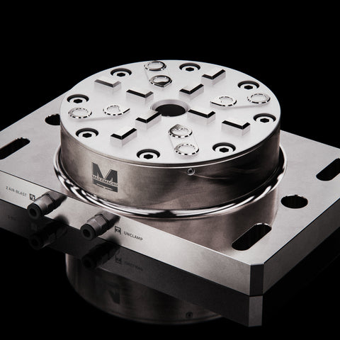 MaxxMagnum (System 3R) Pneumatic Chuck Manual Short Drawbar 680192 1