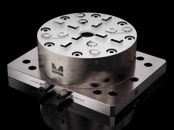 MaxxMagnum (System 3R) Pneumatic Chuck Automatic Long Drawbar with Mounting Plate 680103 1