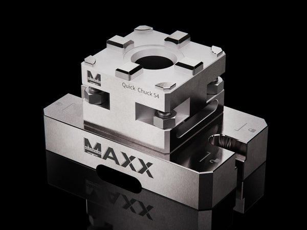 MaxxMacro (System 3R) 54 Manual QuickChuck Chuck With Mounting Plate 1