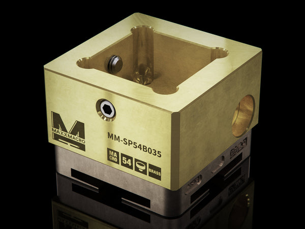 MaxxMacro (System 3R) 54 Brass Pocket Electrode Holder S35 1