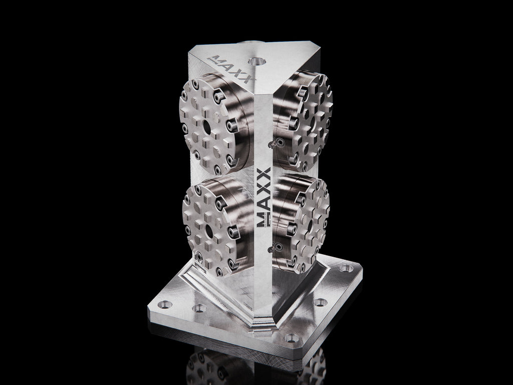 MaxxMagnum 3 Sided Tombstone with 6 Manual Low Profile Chuck
