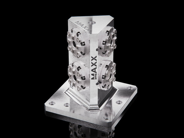 MaxxMacro (System 3R) 3 Sided Tombstone with 6 Manual Low Profile Chuck 1