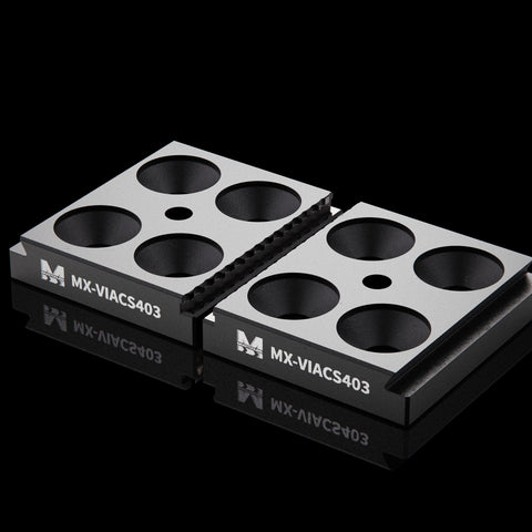 MaxxVise Stainless Self Centering Vise Spare Part Low Profile Jaw 46mm (Set of 2) 1