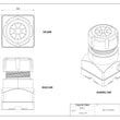 MaxxMacro (System 3R) 54 ER Collet Chuck ER32 5