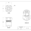 MaxxMacro (System 3R) 54 ER Collet Chuck ER40 5