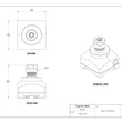 MaxxMacro (System 3R) 70 ER Collet Chuck ER16 5
