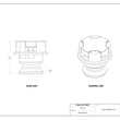 MaxxMacro (System 3R) Manual Drawbar 60527 Stainless Performance 5