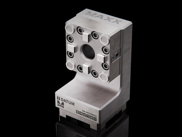 MaxxMacro (System 3R) 70 Low Profile Manual WEDM Chuck Angle Adapter 90 Degree 1