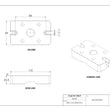 MaxxMacro (System 3R) 54 Stainless Mounting Plate for Manual QuickChuck 5