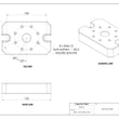 MaxxMacro (System 3R) 70 Stainless Mounting Plate for Low Profile Manual Chuck 5