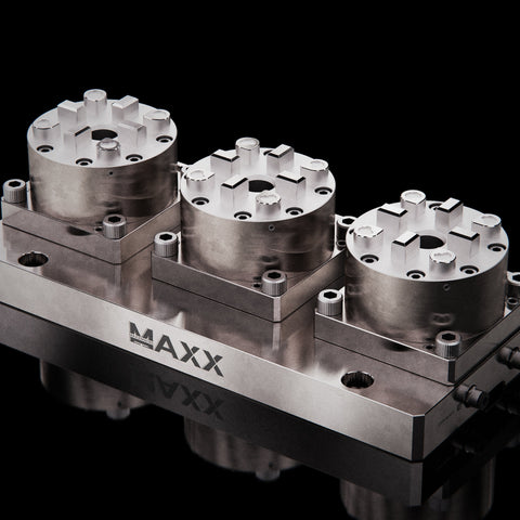 MaxxMacro (System 3R) 70 Multi 3 Pneumatic Chuck 6001030 Precision Rail 1