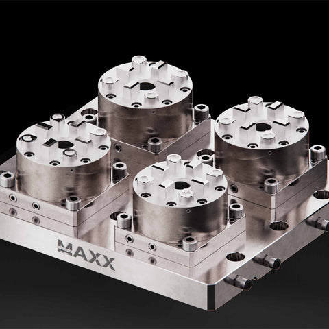 MaxxMacro (System 3R) 70 Multi 4 Pneumatic Chuck 6001030 System 1