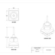 MaxxMacro 54 Probe Centering Sensor Stationary 6mm Tip