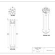 MaxxMacro (System 3R) 54 Manual QuickChuck Vertical Extension 12" 5