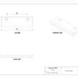 MaxxMacro (System 3R) 23925 Standard 60mm Support Tab MXRuler (3Ruler) Accessory WEDM (Set of 2) 5