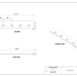 MaxxMacro (System 3R) 2002J1 MXRuler (3Ruler) WEDM Reference Element 209mm 5