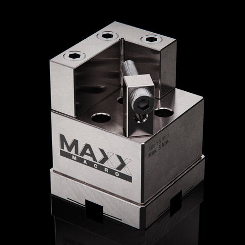 MaxxMacro (System 3R) 54 V-Block Holder Vise 008458 Stainless 1