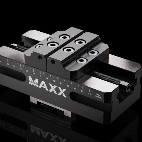 MaxxMacro 70 Stainless Self Centering Vise 80x120mm