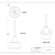 MaxxTooling (System 3R) Magnetic Probe  Replacement Tip 6mm 5