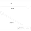 MaxxTooling Spring Loaded Probe Tip 6mm x 150mm 5