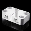 MaxxVise Aluminum Self Centering Vise Spare Part Soft Jaw 39x46x21mm (Set of 2) 1