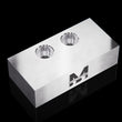 MaxxVise Aluminum Self Centering Vise Spare Part Soft Jaw 39x80x21mm (Set of 2)