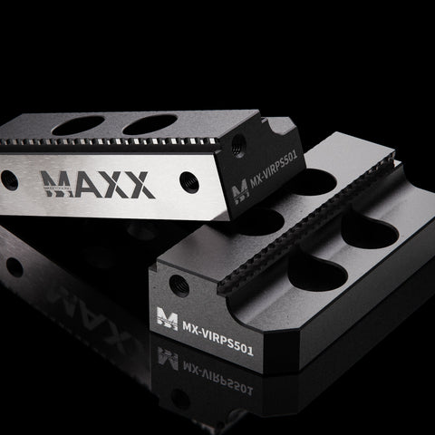 MaxxVise Stainless Self Centering Vise Replacement Jaw 80mm 1