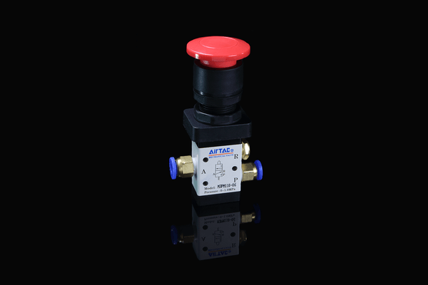 Airtac M3 Series Button Activated Mechanical Air Switch