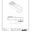 MaxxMacro (System 3R) 6.0" inch Horizontal Chuck Extension print