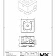 MaxxMacro (System 3R) Macro Aluminum S30 Pocket Electrode Holder print